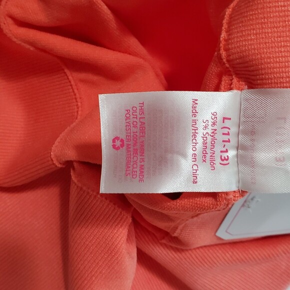 No Boundaries Juniors High Rise Crop Seamless Leggings Pink Size L NWT Girly - Picture 7 of 8